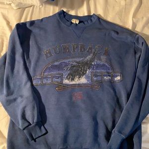 ***SOLD*** Humpback Whale Sweatshirt